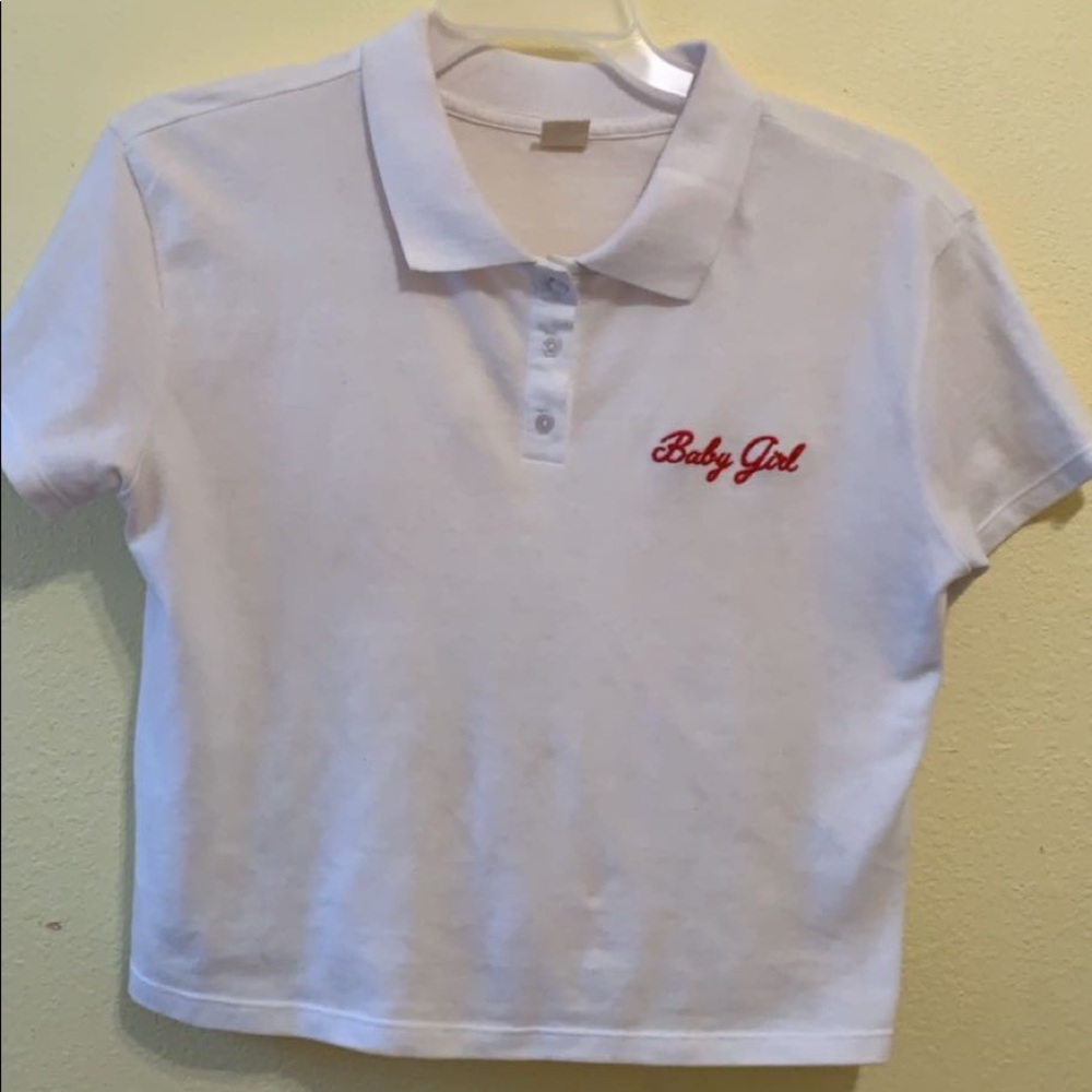 Collared Crop top - Picture 2 of 6